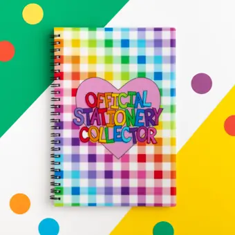 Official Stationery Collector A5 Spiral Bound Lined Notebook